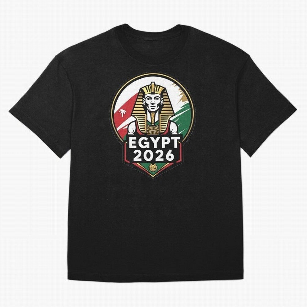 Egypt 2026 Sports Classic T-Shirt Join Match Day Hype around FIFA World Cup 2026 USA Canada Mexico, Cristiano Ronaldo, Haaland and CR7, England, Championship Spirit, Famous Goals, Roaring Crowds and International Football Unity; Built for