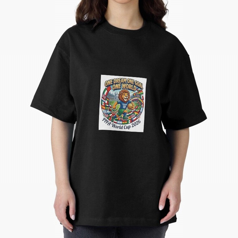 Celebrate the spirit of the world's greatest game with this vibrant mascot design! Featuring an energetic lion (Tamima) Classic T-Shirt Feel International Energy from FIFA World Cup 2026 USA Canada Mexico Centered on Haaland, Argentina Energy,