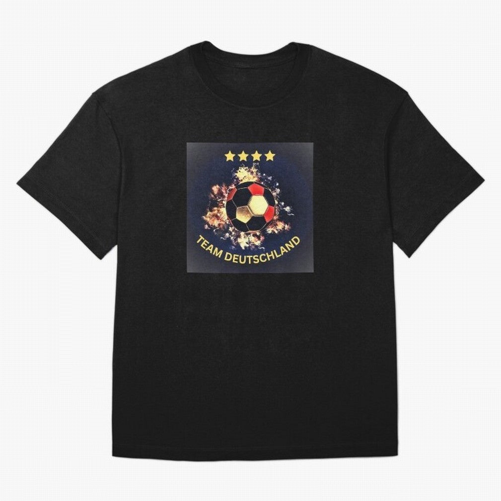 German national football team with 4 stars Classic T-Shirt Show Your Tournament Heart for FIFA World Cup 2026 Spirit, Inspired by Germany, Cristiano Ronaldo, Haaland and CR7, Championship Spirit, Famous Goals, Roaring Crowds and International