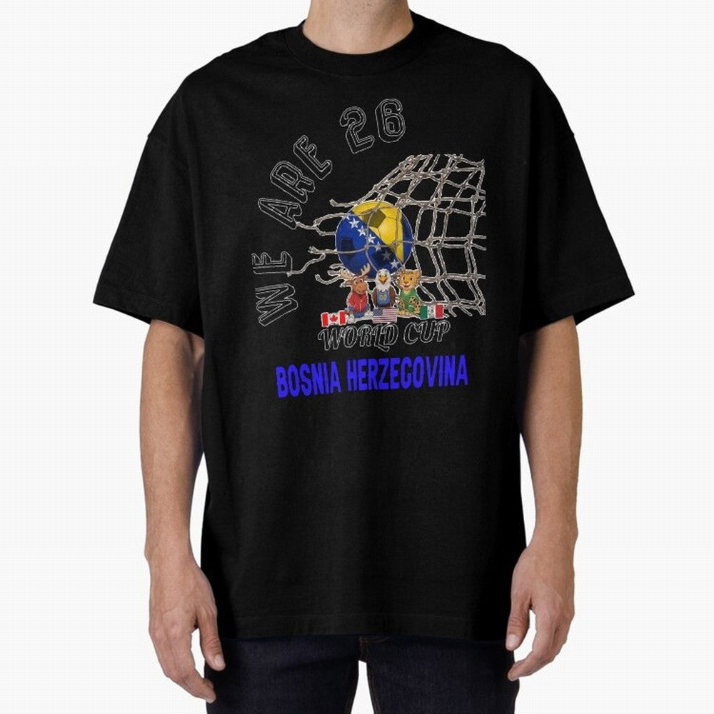 World cup 26 - Bosnia and Herzegovina Classic T-Shirt Make Game Day About FIFA World Cup 2026 USA Canada Mexico Driven by Messi, Neymar and Mbappe, England, France and Netherlands Energy, Supporter Pride, Iconic Celebrations, Legendary Names and