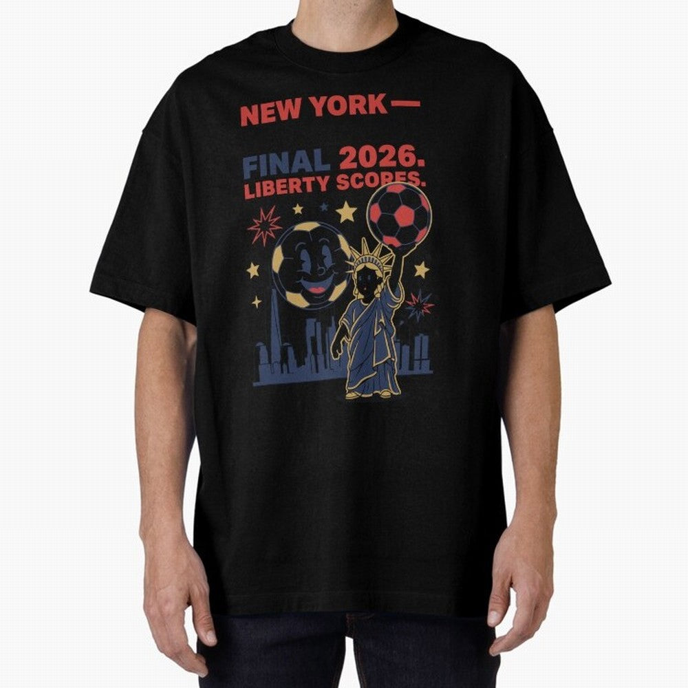 New York World Cup Final 2026 V4 Classic T-Shirt Celebrate Rivalries and Pride in Global Football Passion for FIFA World Cup 2026, Filled with Messi, CR7 and Mbappe, England, France and Netherlands, Tournament Hype, Historic Matchups, Family