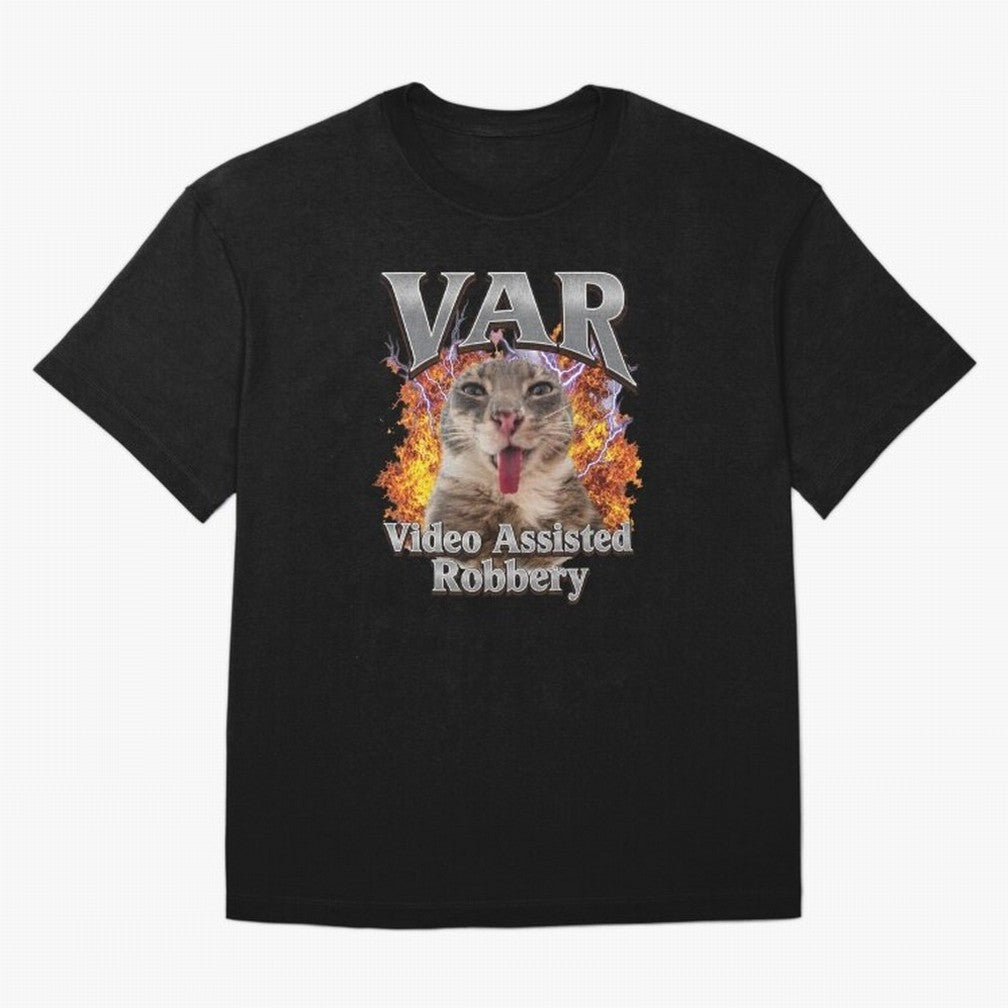 VAR Video Assisted Robbery Funny World Cup 2026 Meme Soccer Fan Football Humor Classic T-Shirt Carry National Pride through the FIFA World Cup 2026 Group Stage Journey through Messi, Neymar and Mbappe Highlights, Argentina, France and Brazil Pride,