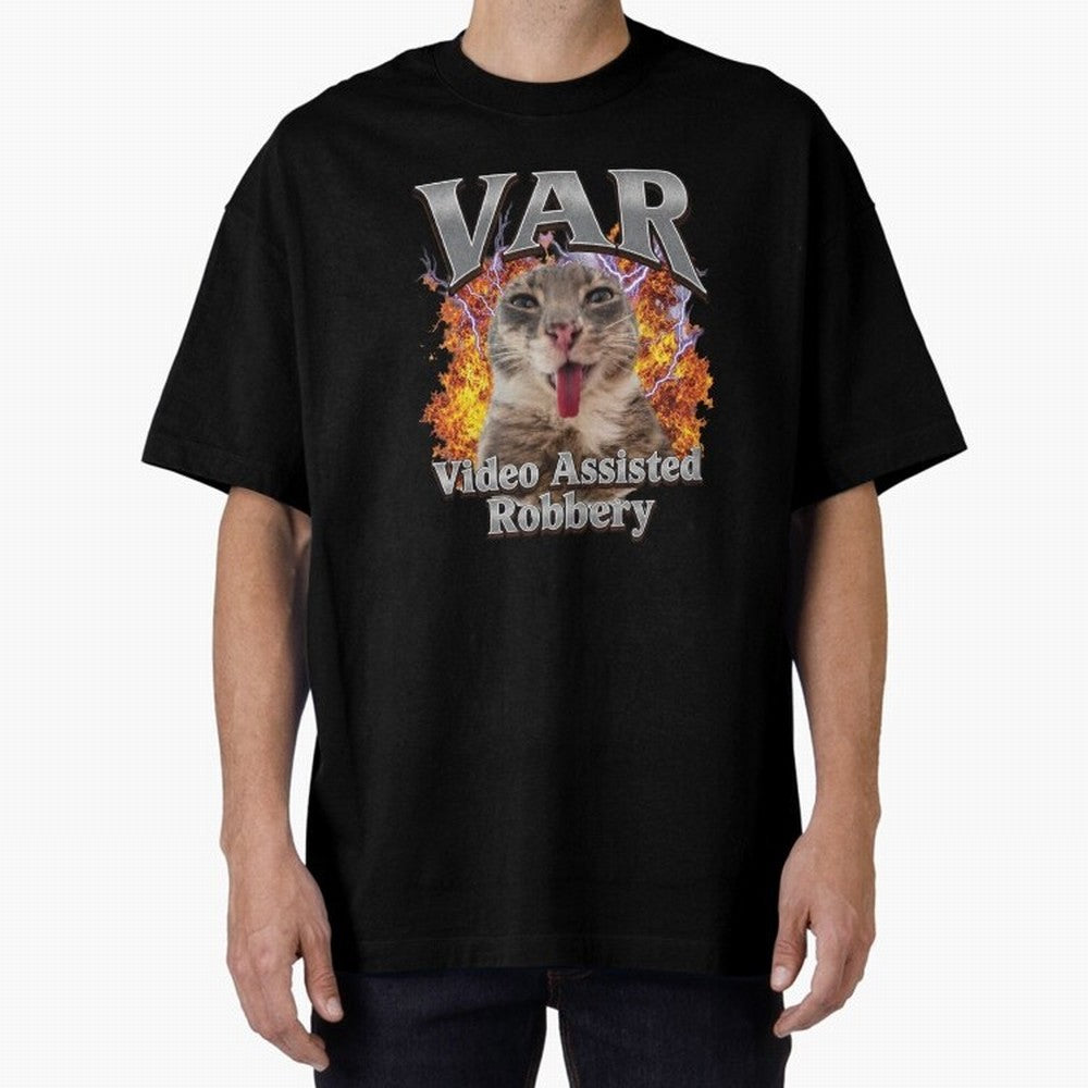 VAR Video Assisted Robbery Funny World Cup 2026 Meme Soccer Fan Football Humor Classic T-Shirt Carry National Pride through the FIFA World Cup 2026 Group Stage Journey through Messi, Neymar and Mbappe Highlights, Argentina, France and Brazil Pride,