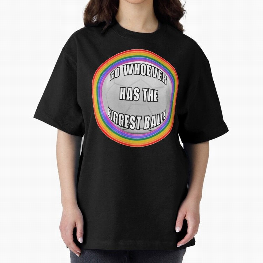 Go whoever has the biggest balls! Classic T-Shirt Fuel the Hype around Match Day Hype around FIFA World Cup 2026, Mbappe, England and Germany, Classic Soccer Heritage, Championship Pressure, Fan Loyalty and International Pride; Ideal for Passionate