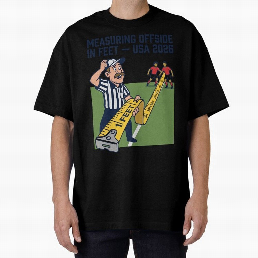 Measuring Offside in Feet ¡ª USA 2026 V3 Classic T-Shirt Stand Proud for Match Day Hype around FIFA World Cup 2026, Messi and Cristiano Ronaldo, Portugal, Spain and Germany, Goal Celebration Energy, Supporter Heritage, Football Icons and Worldwide
