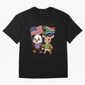 The American eagle and its friend, the South African springbok Classic T-Shirt Bring Trophy Dreams to the FIFA World Cup 2026 Group Stage Journey through Messi, Neymar and Mbappe Highlights, England and Germany Pride, Fan Favorite Moments, National