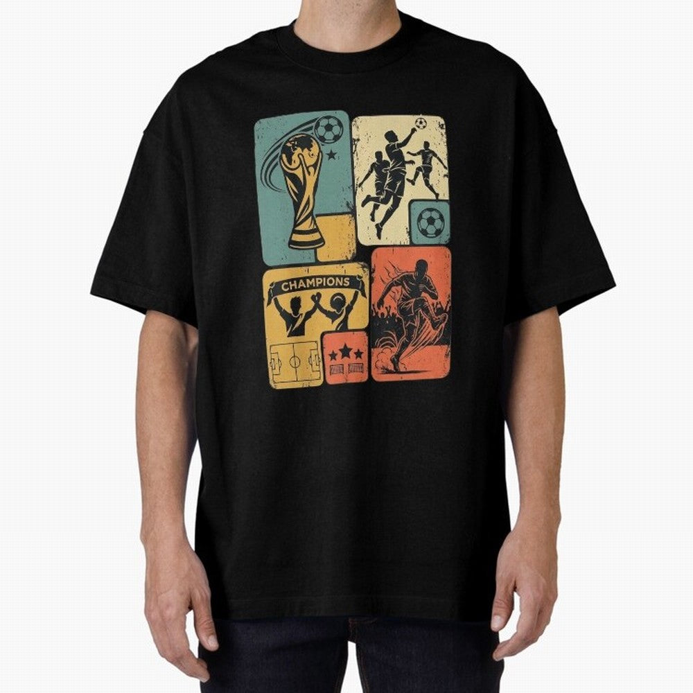 Retro World Cup 2026 Soccer Champion - Vintage Aesthetic Classic Football Shirt Design for Fans and Gift Classic T-Shirt Follow Every Goal of FIFA World Cup 2026 USA Canada Mexico for Fans of Neymar and England, Bringing Football Passion, Legendary