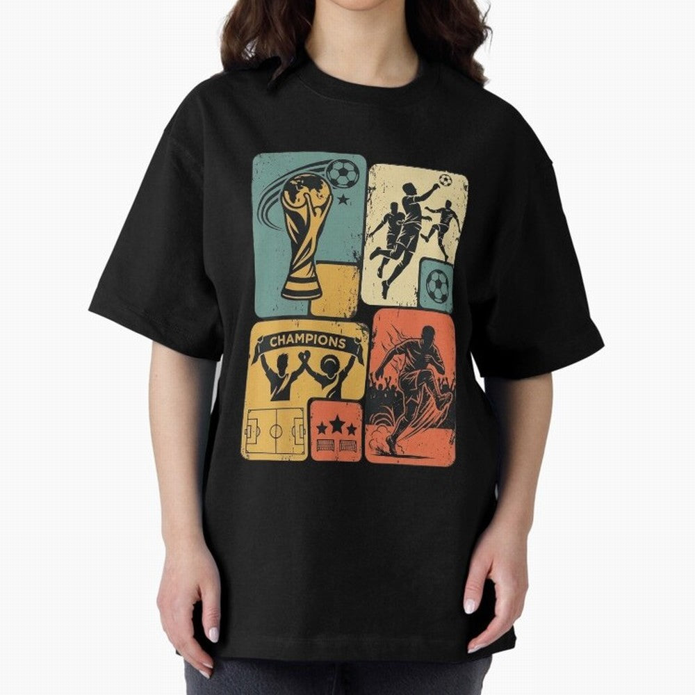 Retro World Cup 2026 Soccer Champion - Vintage Aesthetic Classic Football Shirt Design for Fans and Gift Classic T-Shirt Follow Every Goal of FIFA World Cup 2026 USA Canada Mexico for Fans of Neymar and England, Bringing Football Passion, Legendary
