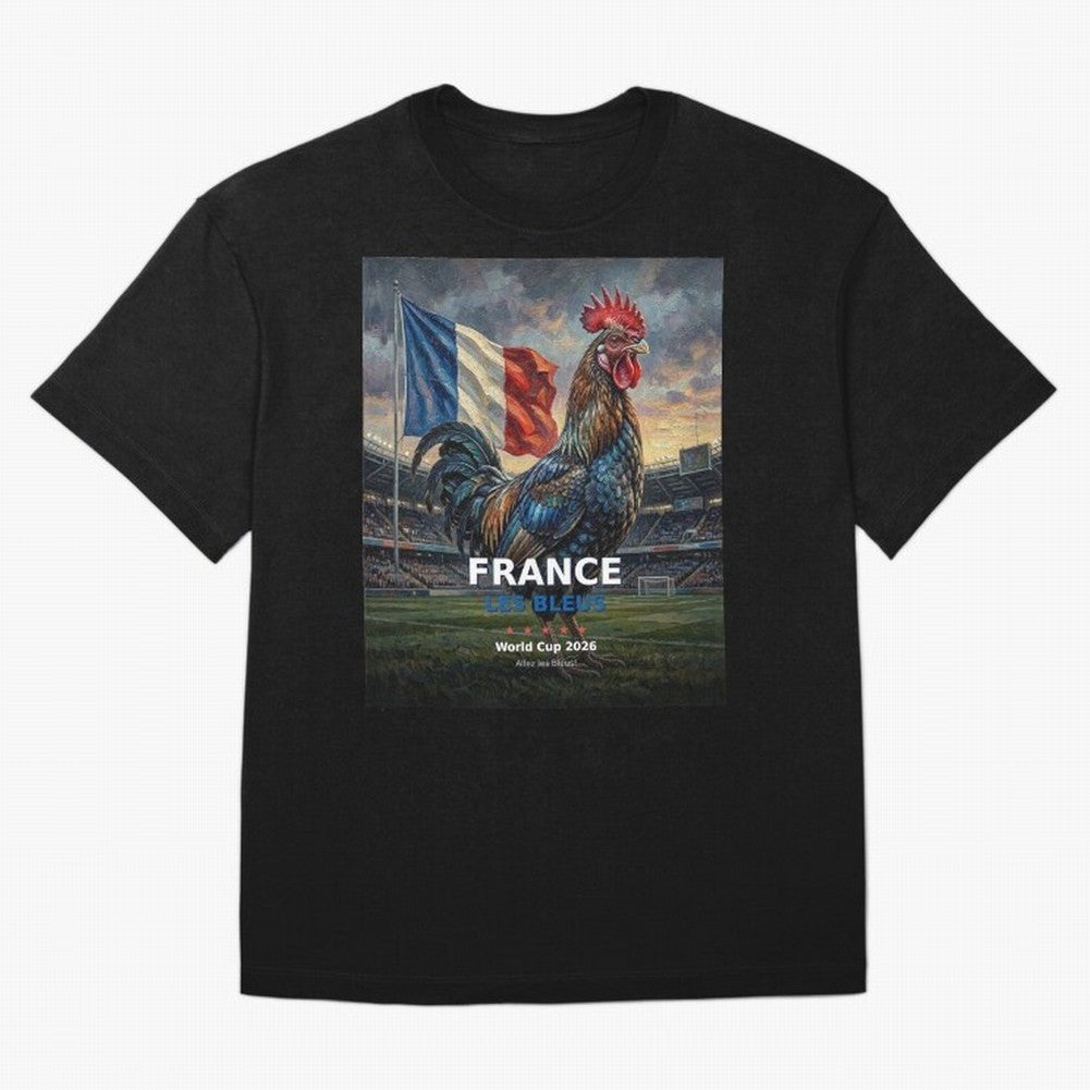 France Les Bleus - World Cup 2026 Soccer Fan Tee Classic T-Shirt Celebrate Fan Culture around Match Day Hype around FIFA World Cup 2026 USA Canada Mexico, Cristiano Ronaldo, England, France and Netherlands, Champion Mindset, Group Stage Buzz,