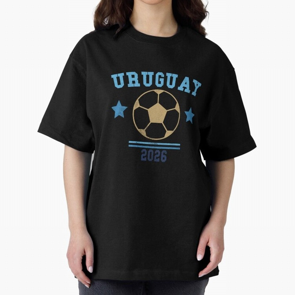 Uruguay 2026 ¡ª Vintage Soccer Tee Classic T-Shirt Celebrate Global Passion for FIFA World Cup 2026 Group Stage Made for Mbappe and Neymar, Argentina and Brazil Energy, Game Day Rituals, Football Legends, Country Pride and the Road to the Final;
