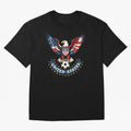 USA Soccer Eagle - United States Football Fan Classic T-Shirt Represent FIFA World Cup 2026 USA Canada Mexico with Cristiano Ronaldo, Germany Energy, Football Festival Excitement, Trophy Ambitions, Country Rivalries and Star Player Buzz; Perfect