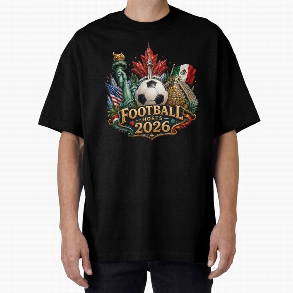 Road to 2026 USA Mexico Canada Soccer Design Classic T-Shirt Celebrate Fan Culture around FIFA World Cup 2026 USA Canada Mexico Filled with Cristiano Ronaldo, Brazil, Portugal and Argentina Energy, Football Festival Excitement, Trophy Ambitions,