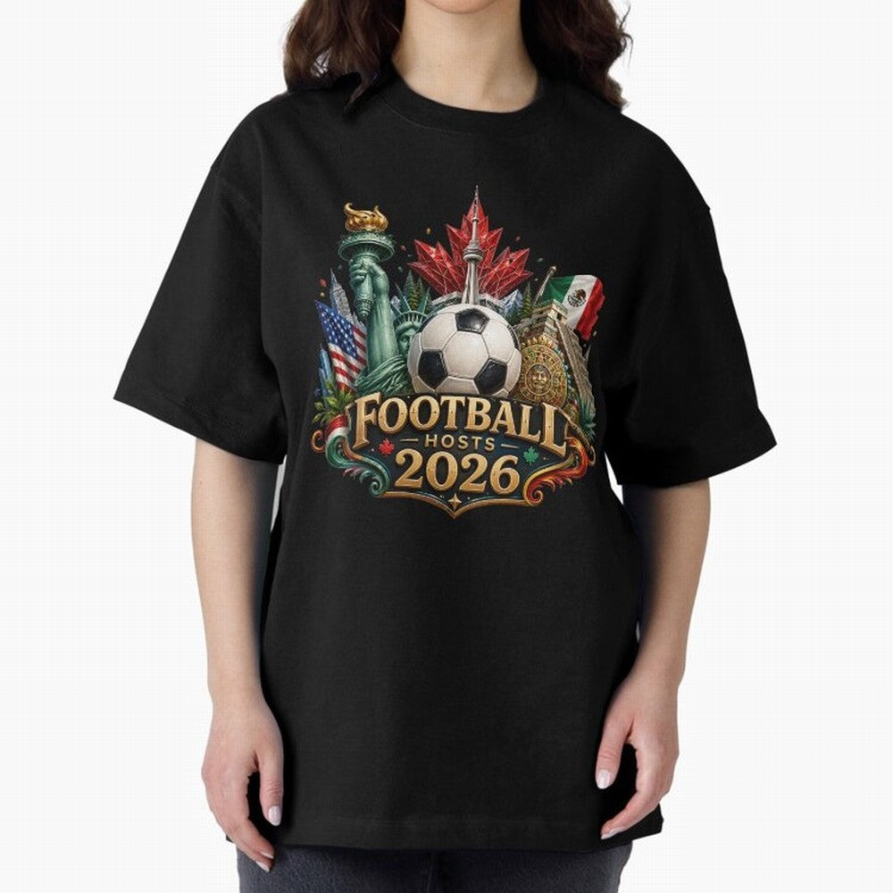 Road to 2026 USA Mexico Canada Soccer Design Classic T-Shirt Celebrate Fan Culture around FIFA World Cup 2026 USA Canada Mexico Filled with Cristiano Ronaldo, Brazil, Portugal and Argentina Energy, Football Festival Excitement, Trophy Ambitions,