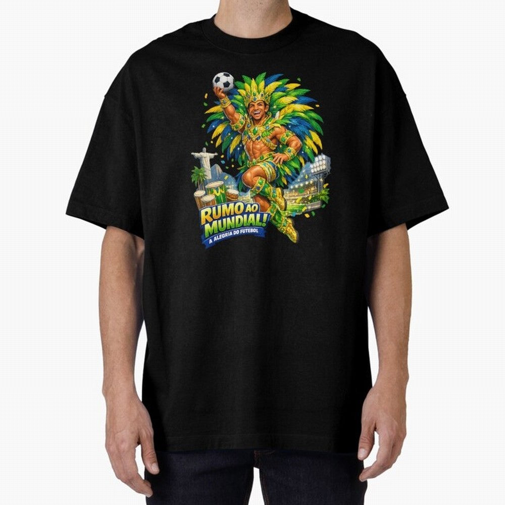 Brazil World Cup 2026 Carnival Fan Art Classic T-Shirt Bring International Match Energy to FIFA World Cup 2026 Group Stage Spirit, Inspired by England and Germany, CR7 and Messi, Soccer Culture, Superstar Moments, National Team Dreams and