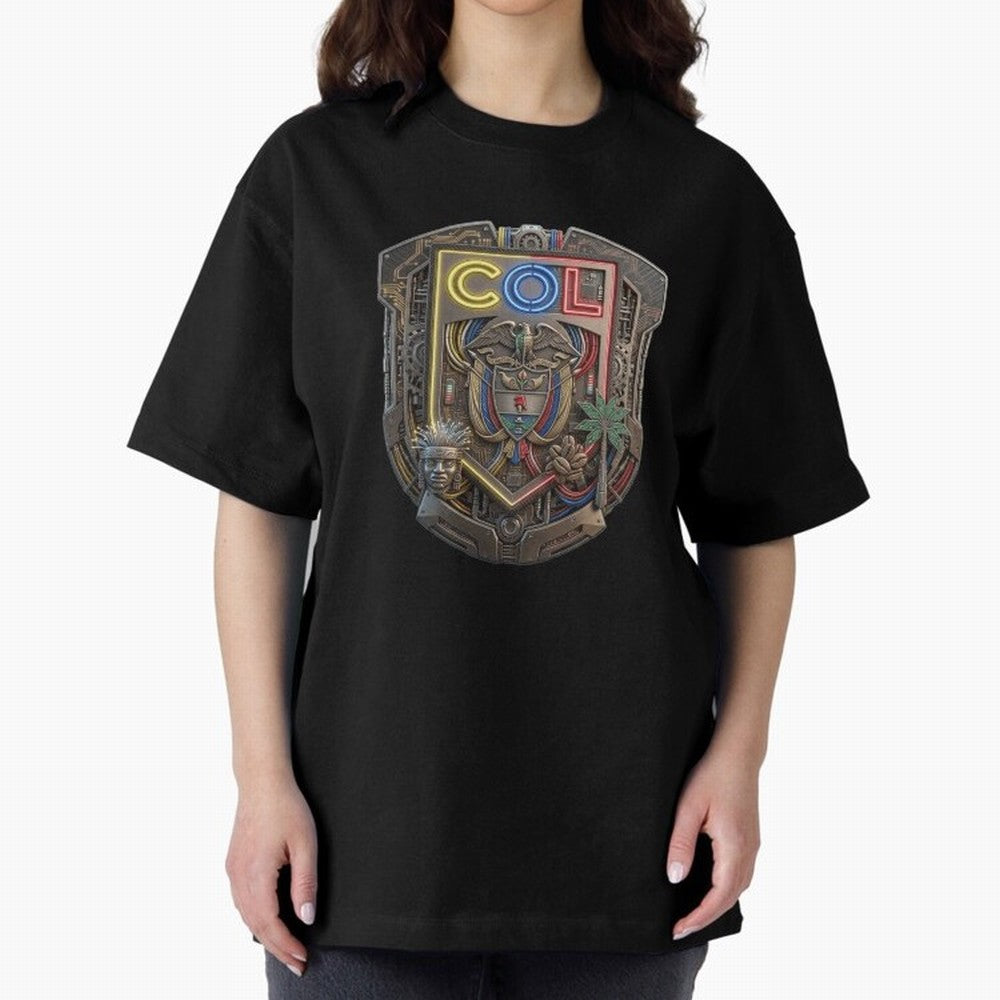 Feel the passion of Colombia with this dynamic Shield and soccer player design Classic T-Shirt Mark Global Football Passion for FIFA World Cup 2026 USA Canada Mexico, Highlighting Messi and Cristiano Ronaldo, Argentina, France and Brazil, Champion