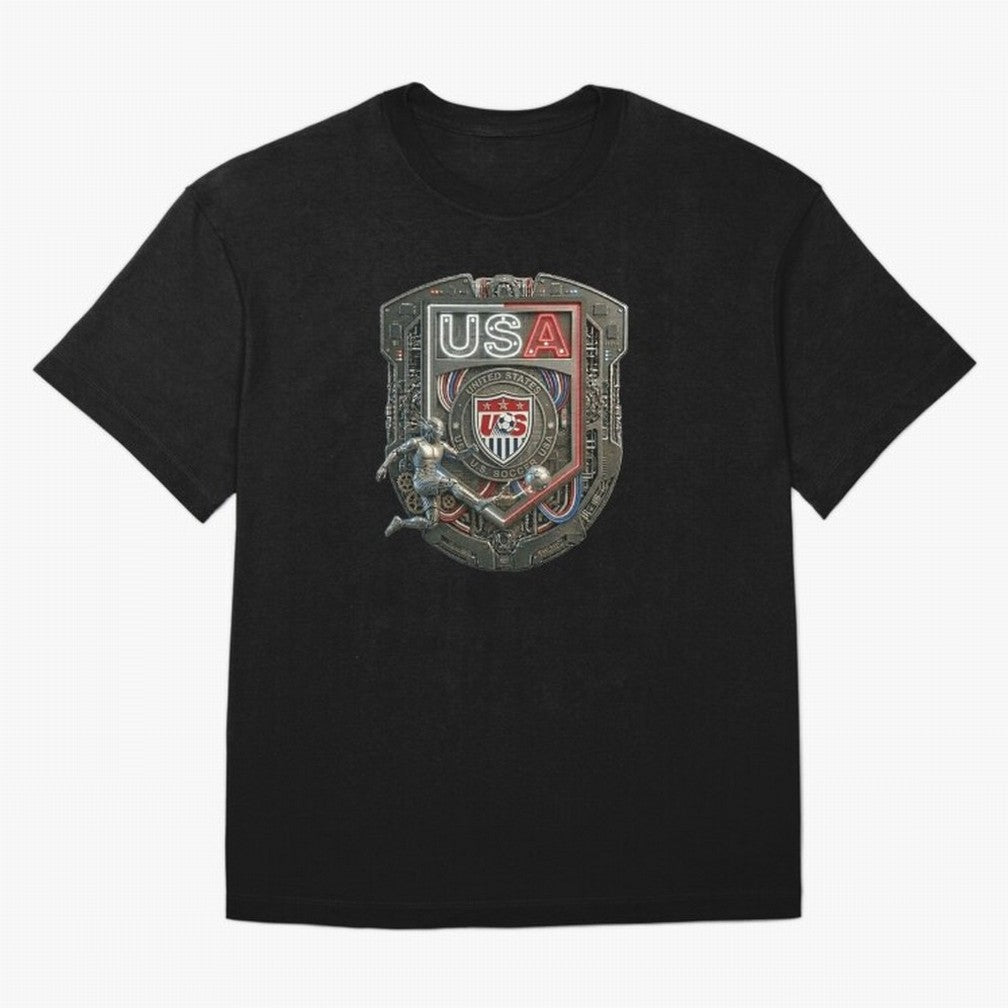 USA SOCCER SHIELD KICKING BALL Classic T-Shirt Make Memories around Global Football Passion for FIFA World Cup 2026, Made for CR7, Netherlands, Game Day Rituals, Football Legends, Country Pride and the Road to the Final; Created for Match Day