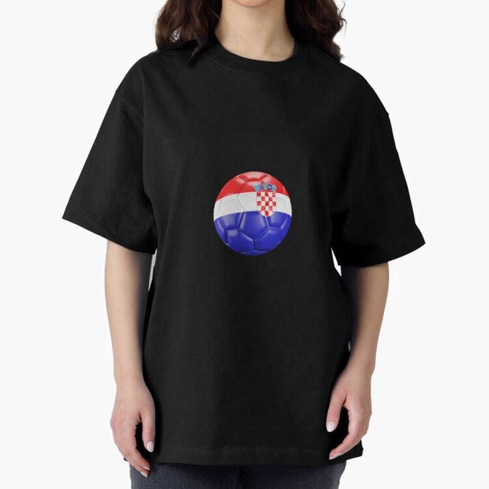 Croatia Ball Classic T-Shirt Turn Up for the FIFA World Cup 2026 Journey through Cristiano Ronaldo Highlights, Germany Pride, Game Day Rituals, Football Legends, Country Pride and the Road to the Final; Ideal for Passionate Fans Who Love Underdog