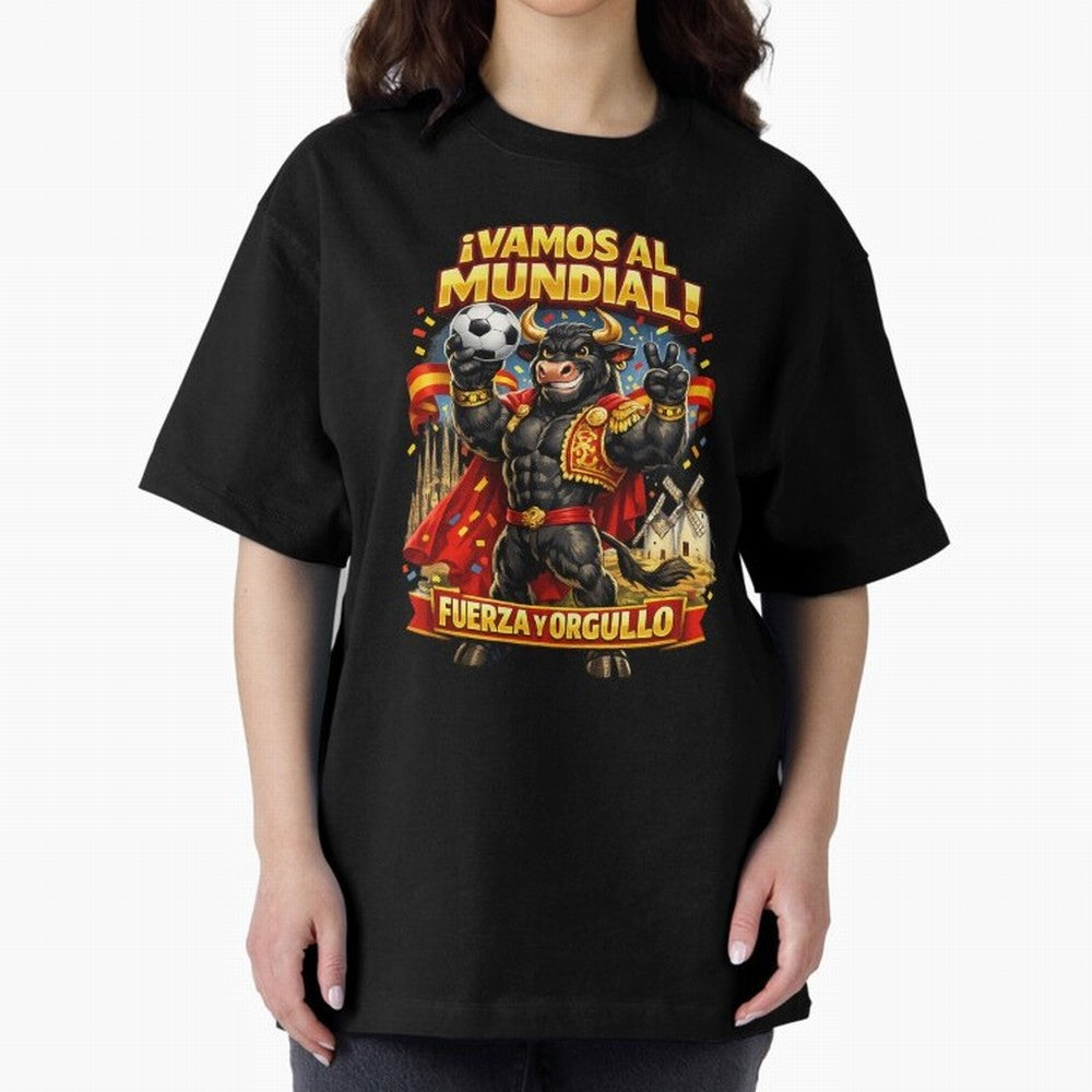 Spain World Cup 2026 Bull Fan Shirt Classic T-Shirt Make the Season About FIFA World Cup 2026 USA Canada Mexico for Fans of Neymar, Haaland and Cristiano Ronaldo and Germany, Bringing Stadium Memories, Football Loyalty, International Chants and