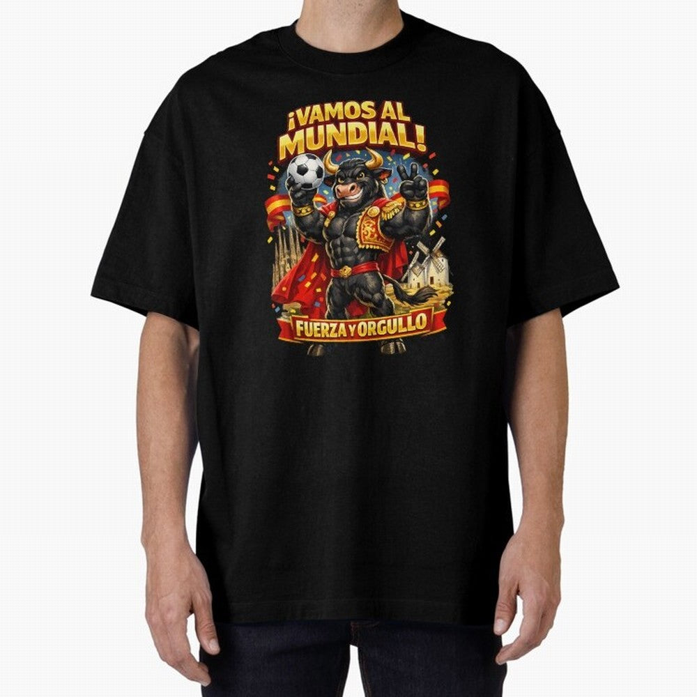 Spain World Cup 2026 Bull Fan Shirt Classic T-Shirt Make the Season About FIFA World Cup 2026 USA Canada Mexico for Fans of Neymar, Haaland and Cristiano Ronaldo and Germany, Bringing Stadium Memories, Football Loyalty, International Chants and