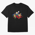 Kids World Cup26 Host Country Mascots Action Classic T-Shirt Back Your Heroes with FIFA World Cup 2026 Group Stage Celebrating Messi, Neymar and Mbappe, England Energy, Football Passion, Legendary Performances, Festival Vibes and Supporter