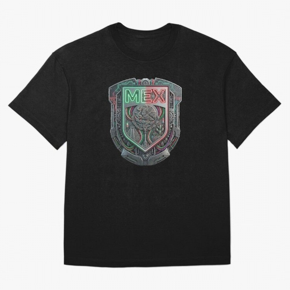 M¨¦xico Shield Heritage - Detailed MEX Eagle Art Classic T-Shirt Bring Bold Fan Energy to FIFA World Cup 2026 Group Stage Spirit, Connected to England, France and Netherlands, Mbappe and Neymar, Championship Spirit, Famous Goals, Roaring Crowds and