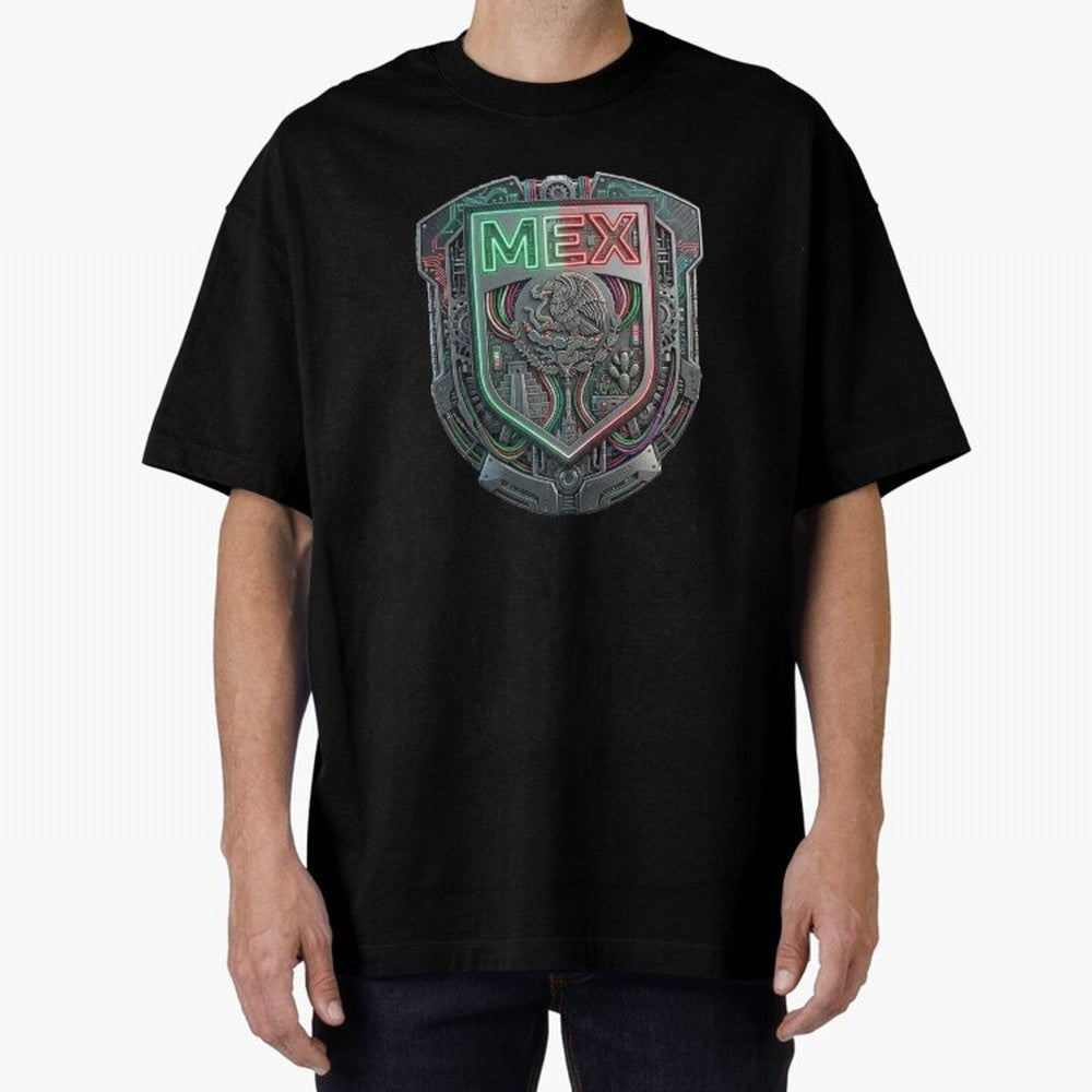 M¨¦xico Shield Heritage - Detailed MEX Eagle Art Classic T-Shirt Bring Bold Fan Energy to FIFA World Cup 2026 Group Stage Spirit, Connected to England, France and Netherlands, Mbappe and Neymar, Championship Spirit, Famous Goals, Roaring Crowds and