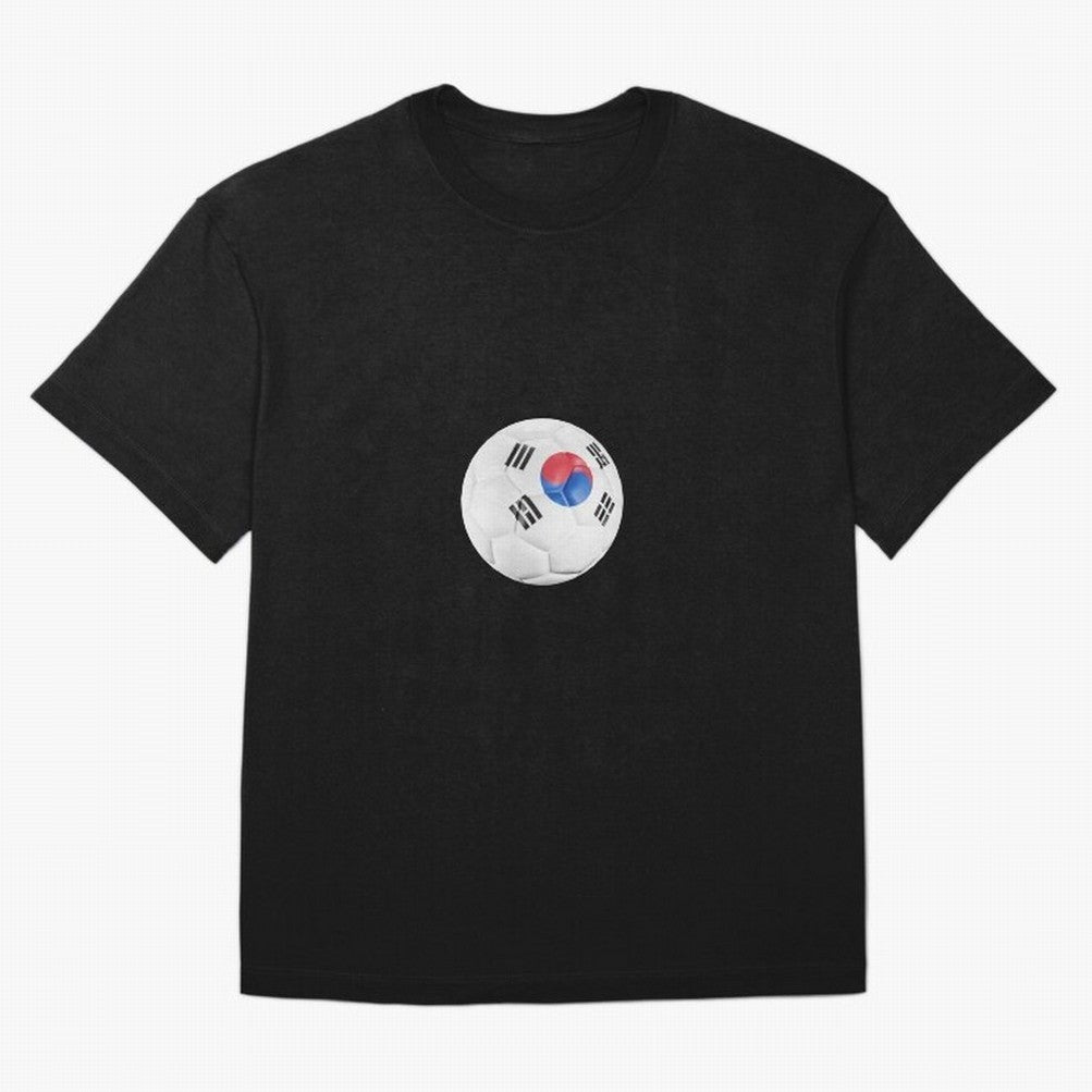 South Korea Ball Classic T-Shirt Make Every Match About Global Football Passion for FIFA World Cup 2026, Highlighting Messi, Brazil, Portugal and Argentina, Football History, Final Match Energy, Crowd Noise and Once in a Lifetime Moments; Ideal for