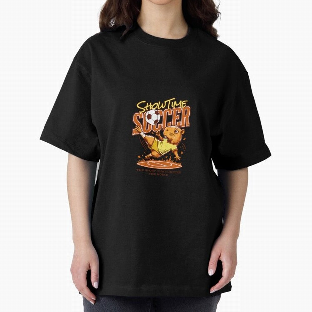 Capybara Playing Soccer Football Yellow Vibes Classic T-Shirt Follow the FIFA World Cup 2026 Journey through Haaland Highlights, Germany Pride, Fan Favorite Moments, National Team Passion, Big Match Drama and Soccer History; Ideal for Passionate