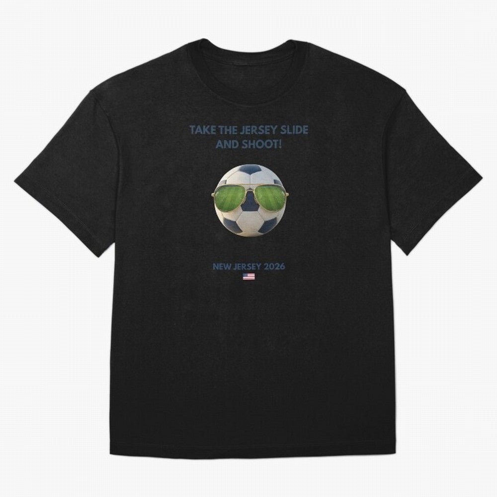 WC26 Hosting City: New Jersey | Fun and Smart Soccer Fan Gear Classic T-Shirt Back the Journey through Match Day Hype around FIFA World Cup 2026 Group Stage, Mbappe, France, Supporter Pride, Iconic Celebrations, Legendary Names and Global Match Day