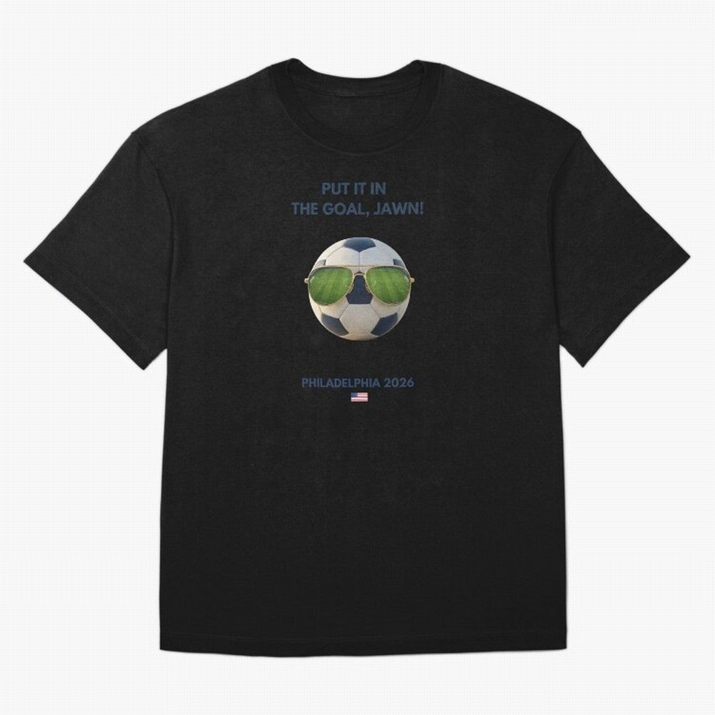 WC26 Hosting City: Philadelphia | Fun and Smart Soccer Fan Gear Classic T-Shirt Bring International Match Energy to FIFA World Cup 2026 Group Stage Filled with Haaland, Argentina Energy, Vintage Soccer Flavor, Modern Football Stars, National Flags