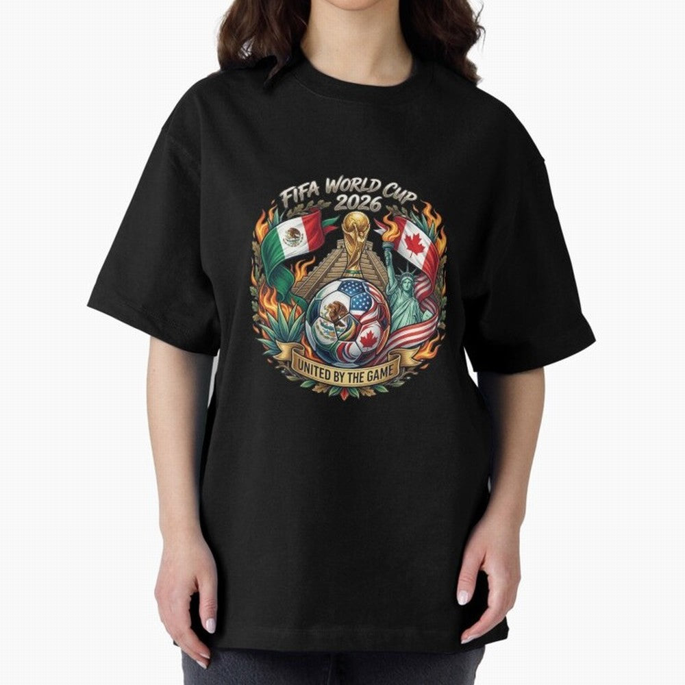 United By The Game 2026 Art Classic T-Shirt Enjoy FIFA World Cup 2026 Group Stage for Fans of Haaland and Mbappe and Germany, Bringing Worldwide Fan Energy, Dramatic Goals, Stadium Lights and Championship Celebrations; Perfect for People Who Love