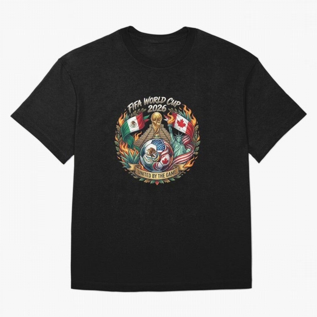 United By The Game 2026 Art Classic T-Shirt Enjoy FIFA World Cup 2026 Group Stage for Fans of Haaland and Mbappe and Germany, Bringing Worldwide Fan Energy, Dramatic Goals, Stadium Lights and Championship Celebrations; Perfect for People Who Love