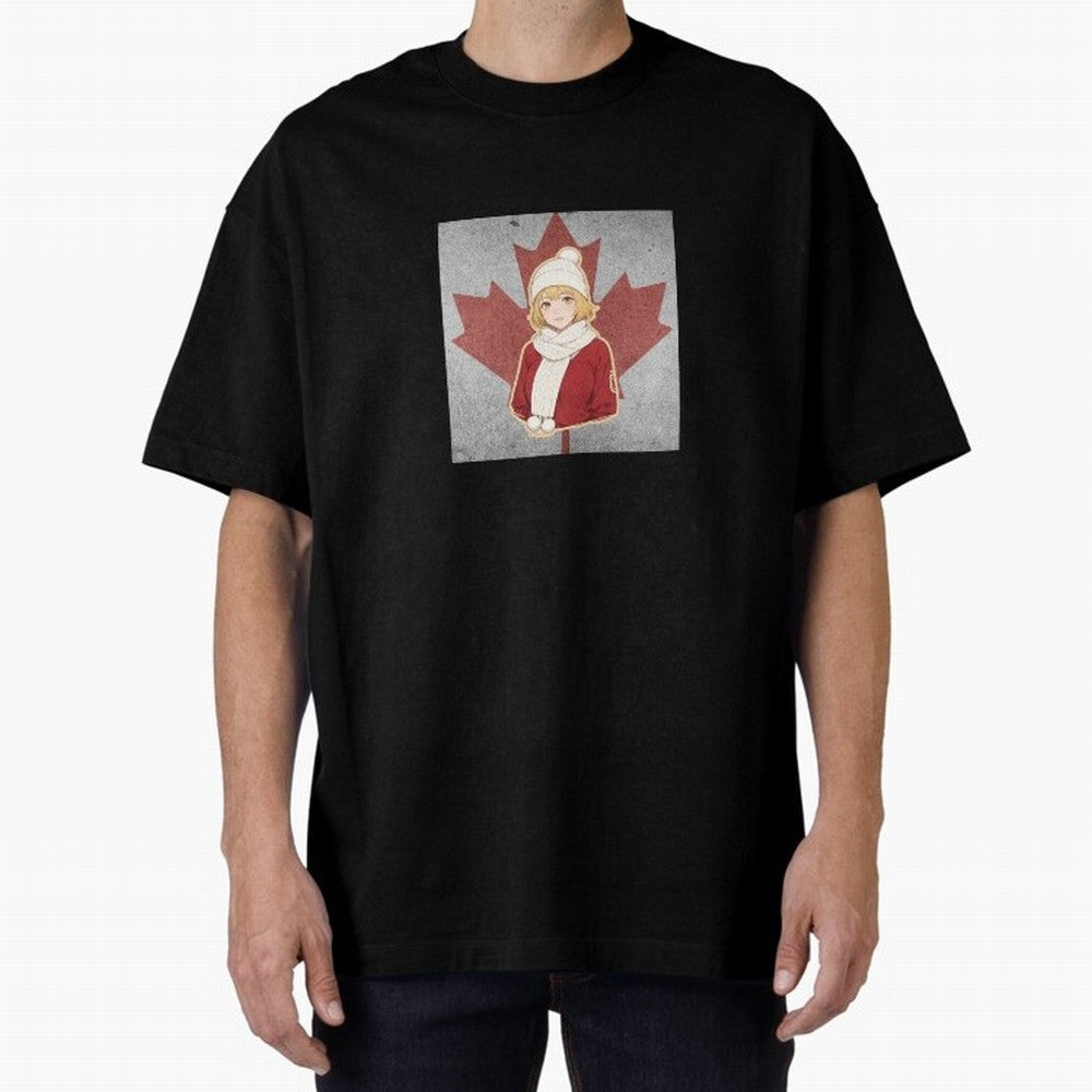 Canada Anime Football Fan Girl World Cup Edition Classic T-Shirt Experience Match Day Hype around FIFA World Cup 2026, Mbappe, Netherlands, Stadium Chants, National Pride, Trophy Dreams and Unforgettable Football Memories; Created for Match Day