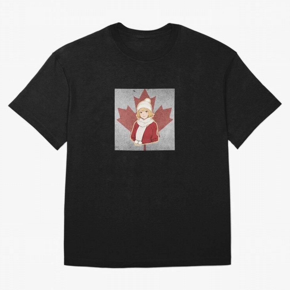 Canada Anime Football Fan Girl World Cup Edition Classic T-Shirt Experience Match Day Hype around FIFA World Cup 2026, Mbappe, Netherlands, Stadium Chants, National Pride, Trophy Dreams and Unforgettable Football Memories; Created for Match Day