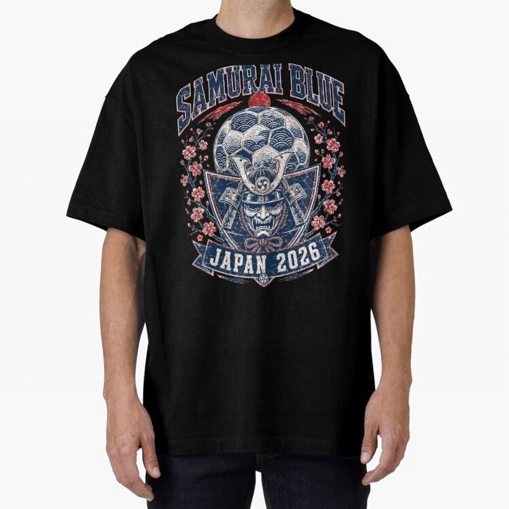 Samurai Blue Japan 2026 World Cup Soccer T-Shirt Classic T-Shirt Make Memories around the FIFA World Cup 2026 Group Stage Journey through Messi, Neymar and Mbappe Highlights, England Pride, Stadium Chants, National Pride, Trophy Dreams and
