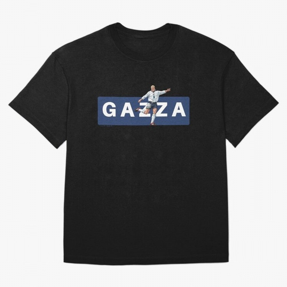 Gazza England Retro T-shirt Classic T-Shirt Show Love for Legendary Goals in the FIFA World Cup 2026 Group Stage Journey through Messi and Cristiano Ronaldo Highlights, Argentina, France and Brazil Pride, Global Supporter Spirit, Legendary Goals,