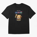 Cartoon Sandwich Champion Holding 2026 World Cup Trophy Classic T-Shirt Feel the Trophy Chase of FIFA World Cup 2026 USA Canada Mexico for Fans of Messi and Cristiano Ronaldo and Spain, Bringing Soccer Culture, Superstar Moments, National Team