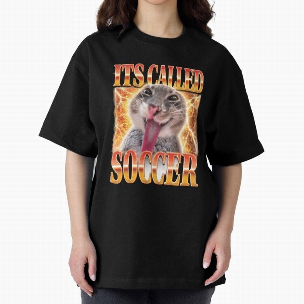 Soccer USA World Cup 2026 Funny Cat Meme Classic T-Shirt Upgrade Global Football Passion for FIFA World Cup 2026 USA Canada Mexico, Highlighting Cristiano Ronaldo, Haaland and CR7, Argentina, France and Brazil, Football Festival Excitement, Trophy