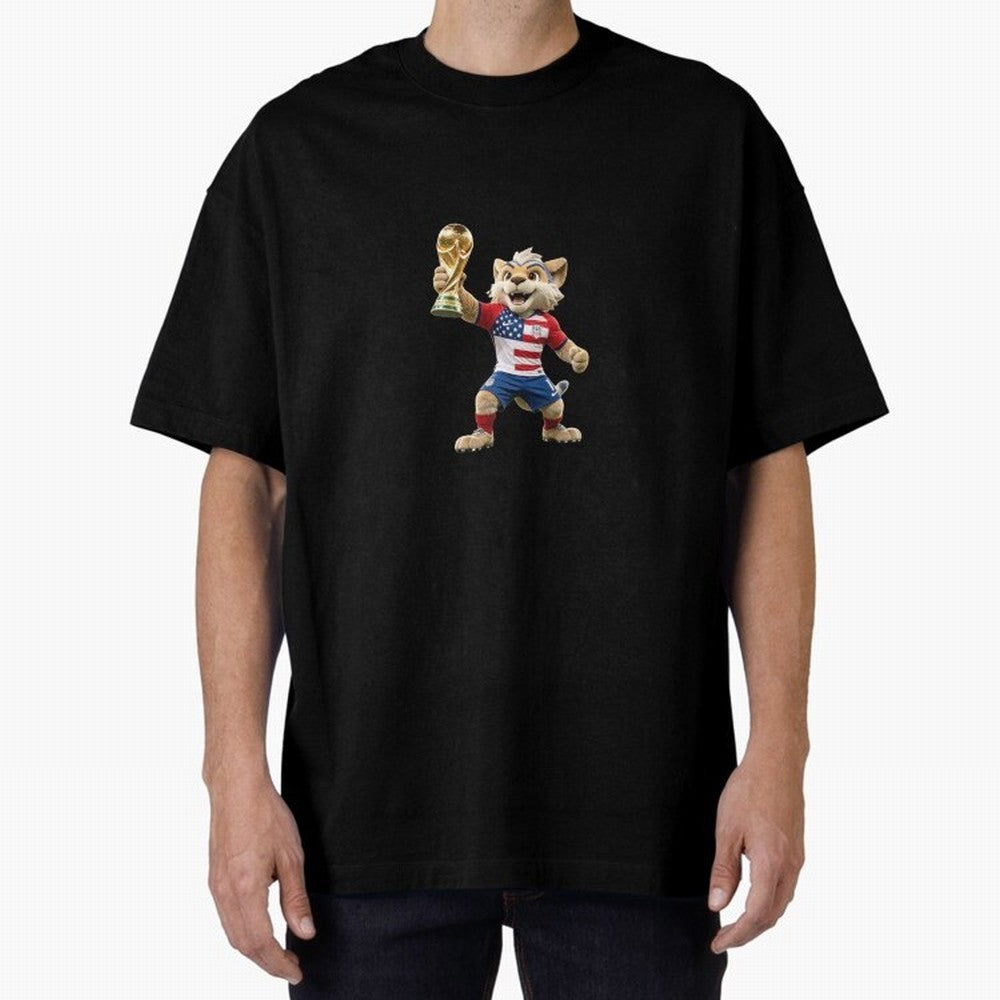 United States Soccer Team Mascot - USA Football Champion 2026 Classic T-Shirt Represent the Passion of Match Day Hype around FIFA World Cup 2026 USA Canada Mexico, CR7, England, Retro Football Energy, Iconic Rivalries, Trophy Chase Drama and