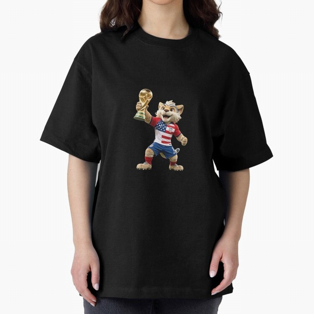 United States Soccer Team Mascot - USA Football Champion 2026 Classic T-Shirt Represent the Passion of Match Day Hype around FIFA World Cup 2026 USA Canada Mexico, CR7, England, Retro Football Energy, Iconic Rivalries, Trophy Chase Drama and