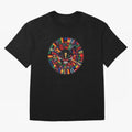 Vibrant 2026 World Cup International Flag Splash Classic T-Shirt Celebrate National Team Dreams in Global Football Passion for FIFA World Cup 2026 Group Stage, Made for Messi, Neymar and Mbappe, Brazil, Portugal and Argentina, Retro Football