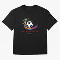 Football Striker Goal Celebration - Just One Kick Classic T-Shirt Spotlight Match Day Hype around FIFA World Cup 2026 Group Stage, Haaland, Brazil, Sports Nostalgia, International Competition, Famous Players and Unforgettable Victories; Great for