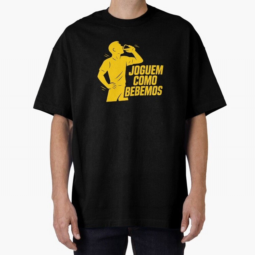 Joguem Como Bebemos Classic T-Shirt Mark the FIFA World Cup 2026 Group Stage Journey through Neymar, Haaland and Cristiano Ronaldo Highlights, Brazil, Portugal and Argentina Pride, Vintage Soccer Flavor, Modern Football Stars, National Flags and