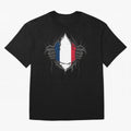 France Flag - National Team Fans Classic T-Shirt Honor the FIFA World Cup 2026 Journey through Messi Highlights, Brazil Pride, Football History, Final Match Energy, Crowd Noise and Once in a Lifetime Moments; Built for Supporters Chasing Trophy