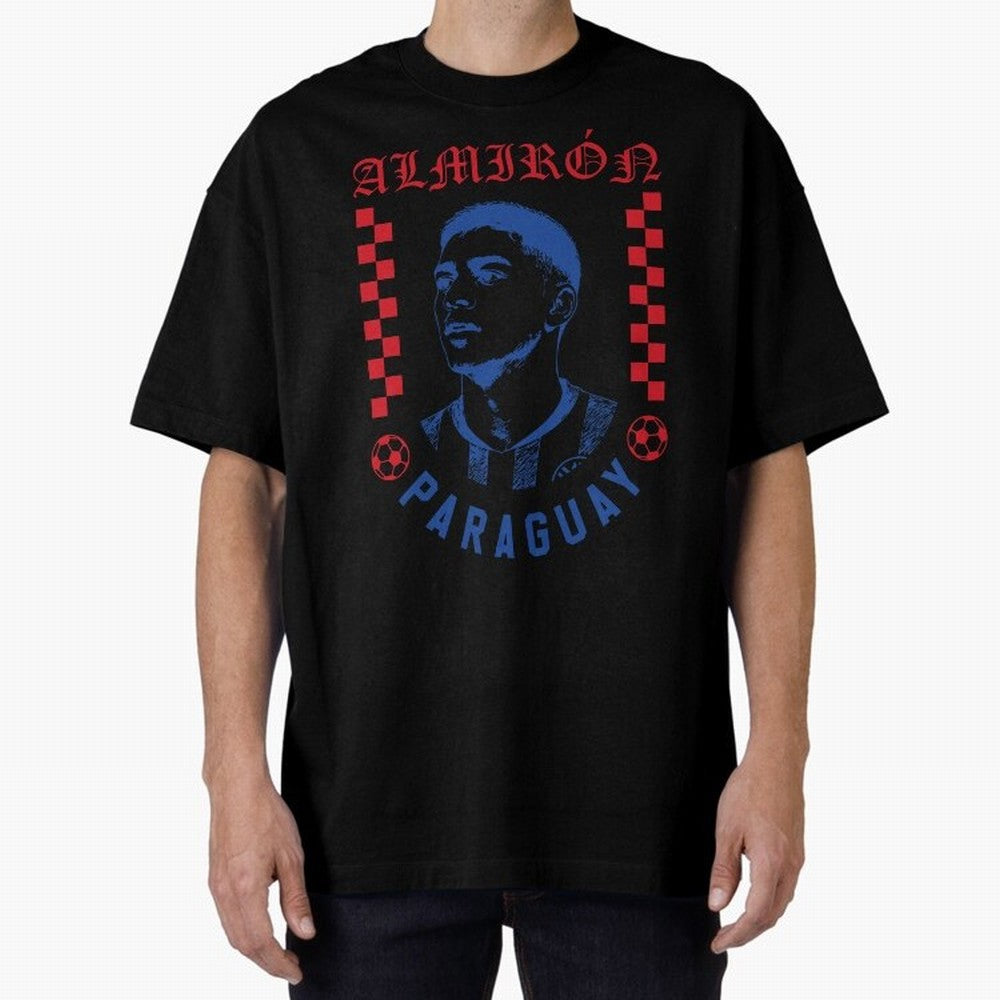 Almir¨®n Paraguay Soccer Legend Vintage Football Fan Graphic Classic T-Shirt Celebrate Fan Favorites in Global Football Passion for FIFA World Cup 2026 USA Canada Mexico, Driven by Cristiano Ronaldo, Haaland and CR7, Argentina, France and Brazil,