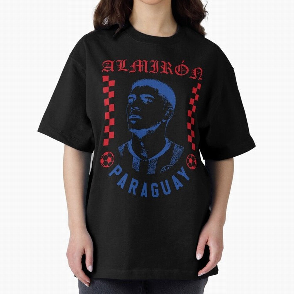 Almir¨®n Paraguay Soccer Legend Vintage Football Fan Graphic Classic T-Shirt Celebrate Fan Favorites in Global Football Passion for FIFA World Cup 2026 USA Canada Mexico, Driven by Cristiano Ronaldo, Haaland and CR7, Argentina, France and Brazil,