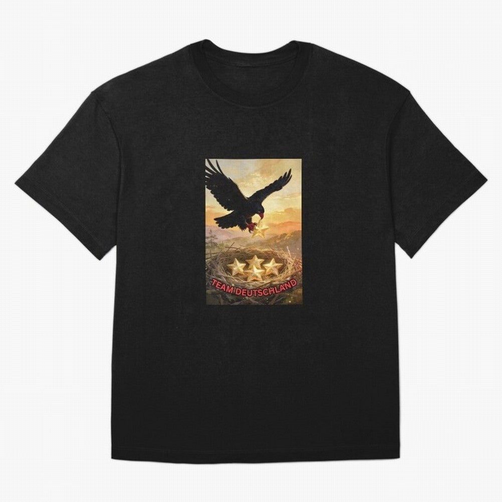 TEAM GERMANY with eagle's nest and 4 stars Classic T-Shirt Treasure FIFA World Cup 2026 USA Canada Mexico Made for Haaland, Argentina, France and Brazil Energy, Football History, Final Match Energy, Crowd Noise and Once in a Lifetime Moments; Ideal