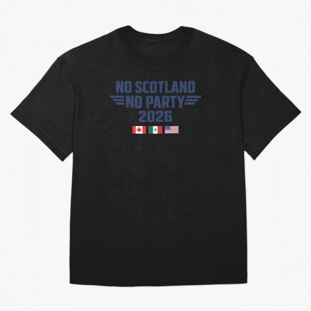No Scotland No Party 2026 Classic T-Shirt Discover Match Day Hype around FIFA World Cup 2026 USA Canada Mexico, Messi, Neymar and Mbappe, Netherlands, Vintage Soccer Flavor, Modern Football Stars, National Flags and Final Night Emotion; Great for