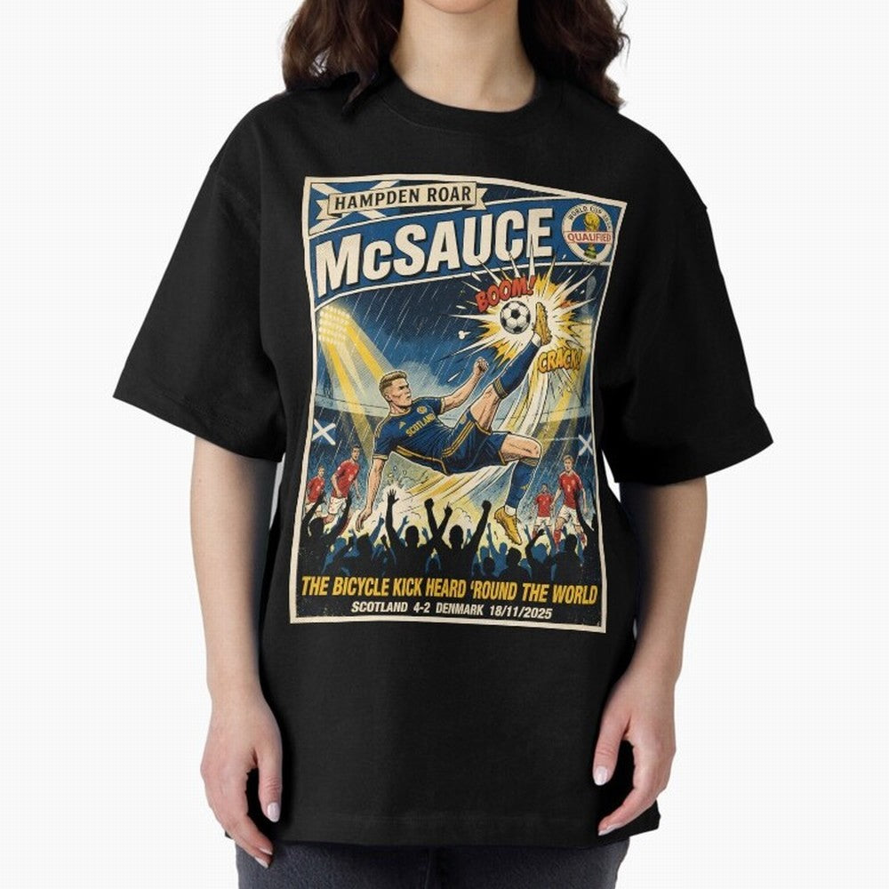 McSauce Goal November 18th 2025 Classic T-Shirt Celebrate Supporters United by the FIFA World Cup 2026 USA Canada Mexico Journey through CR7 and Messi Highlights, Brazil Pride, Tournament Hype, Historic Matchups, Family Viewing Parties and Global