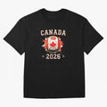 Front Print Canada Soccer World Cup 2026 - Canadian Fan Gift T-Shirt_84561562 Classic T-Shirt Bring Trophy Dreams to Match Day Hype around FIFA World Cup 2026, Messi, Neymar and Mbappe, Germany, Tournament Hype, Historic Matchups, Family Viewing